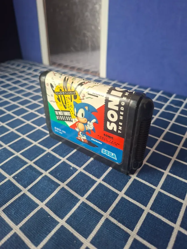 MEGADRIVE SONIC 1 ORIGINAL JAPONÊS/JAPONÊS