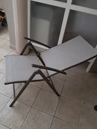 Silla de patio plegable