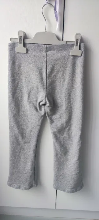 Pantalón deportivo niña 6-7 años gris Benetton