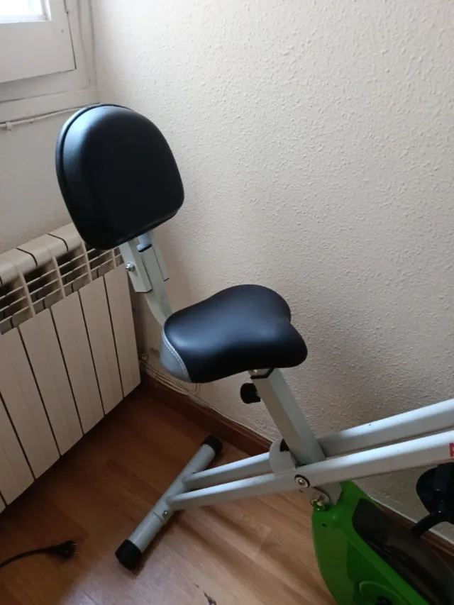 Bicicleta Estática Plegable Verde
