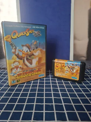 MEGADRIVE QUACKSHOT ORIGINALE GIAPPONE/GIAPPONESE