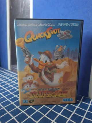 MEGADRIVE QUACKSHOT ORIGINALE GIAPPONE/GIAPPONESE