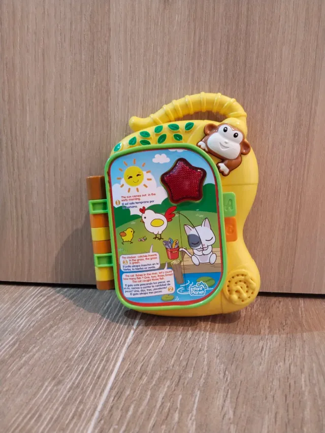 Tarta y libro Fisher-Price