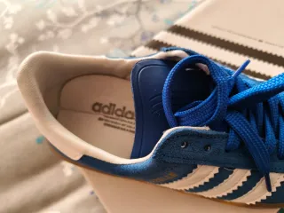 Zapatillas Adidas Gazelle Azul/Blanco Mujer