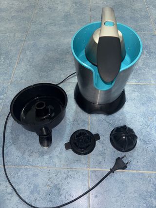 Exprimidor eléctrico acero inoxidable