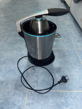 Exprimidor eléctrico acero inoxidable