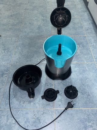 Exprimidor eléctrico acero inoxidable
