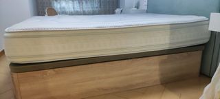 Conjunto 1,35x1,90 Canapé, Colchón y Cabecero