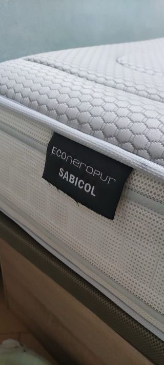 Conjunto 1,35x1,90 Canapé, Colchón y Cabecero