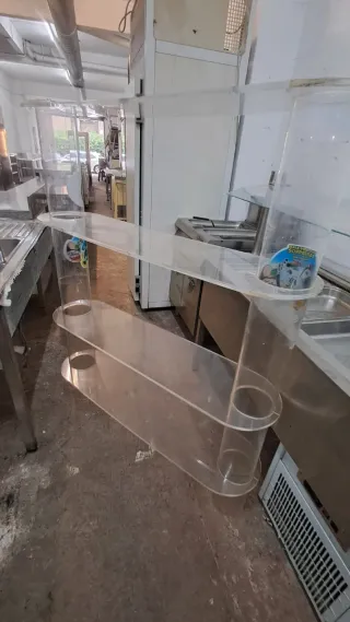 Dispensador acrílico para dulces