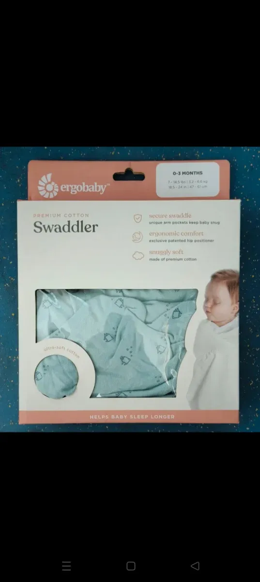 Arrullo Ergobaby Premium Cotton Swaddler