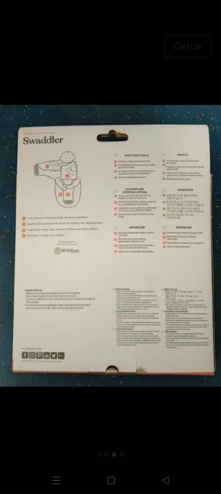 Arrullo Ergobaby Premium Cotton Swaddler