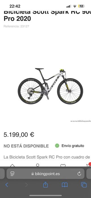 Scott Spark RC Pro talla M