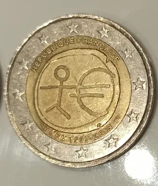 Moneda 2 Euros Francia 1999-2009
