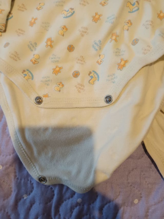 Lote 3 Bodies Bebé Niña/Niño