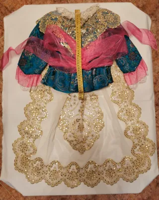 Corpiño y manteletas fallera niña 4 años