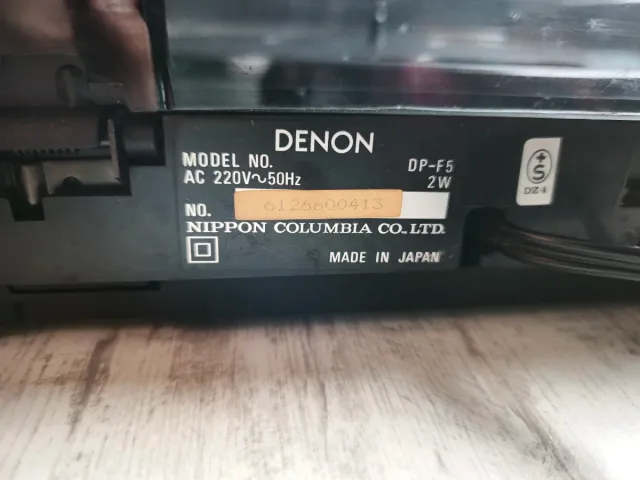 Giradischi Denon dp-f5 