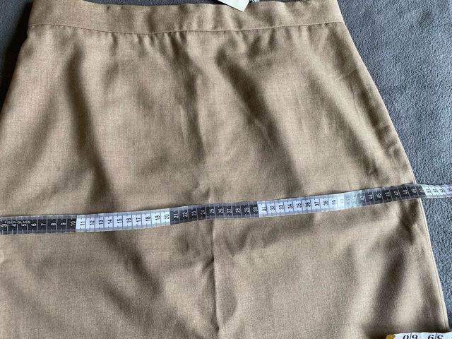 Falda Zendra Petite Talla 42 Beige