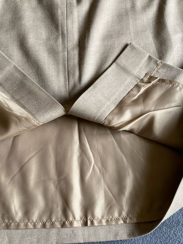 Falda Zendra Petite Talla 42 Beige