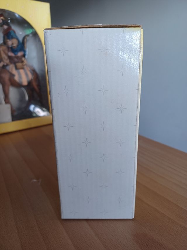 Presepe Del Prado contadino che ara statuina