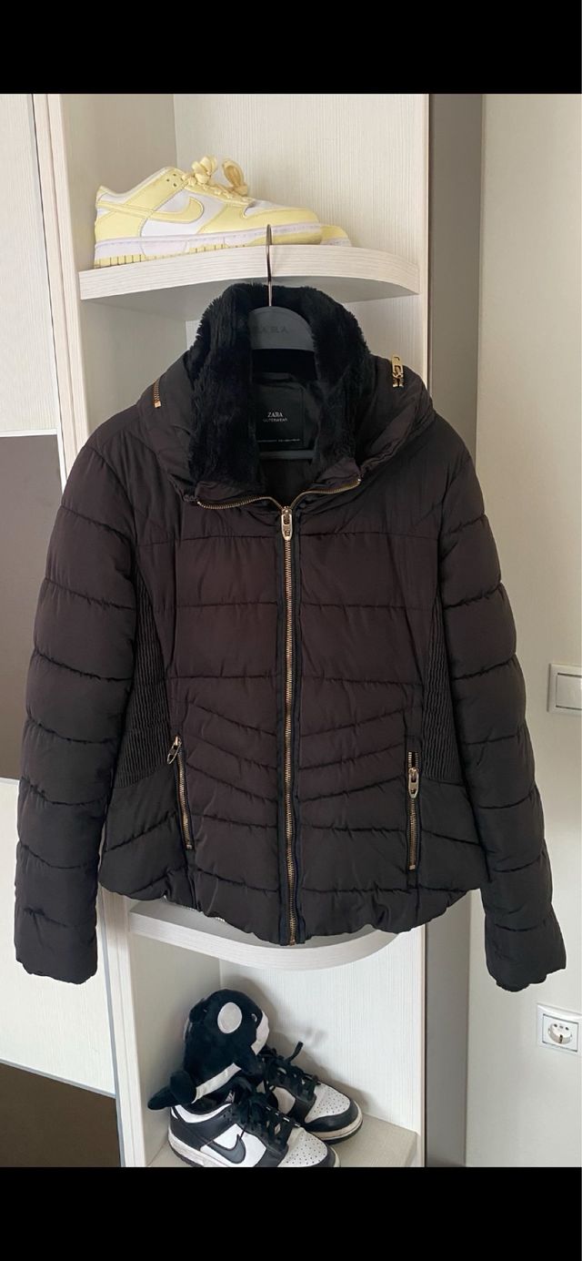 Plumífero Zara negro Talla M