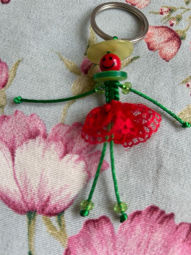 Llaveros personalizados hechos a mano.