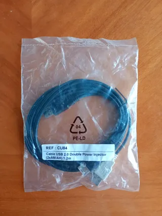 Cable USB Double Power Injector (2xAM/AH)