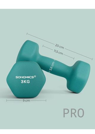 Juego de 2 Mancuernas 3KG SONGMICS