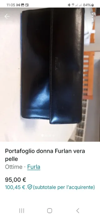 Portafoglio donna Furla vera pelle