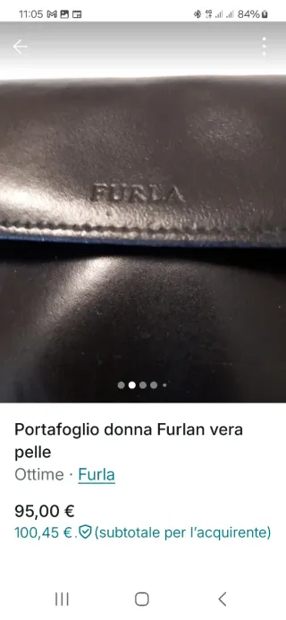 Portafoglio donna Furla vera pelle