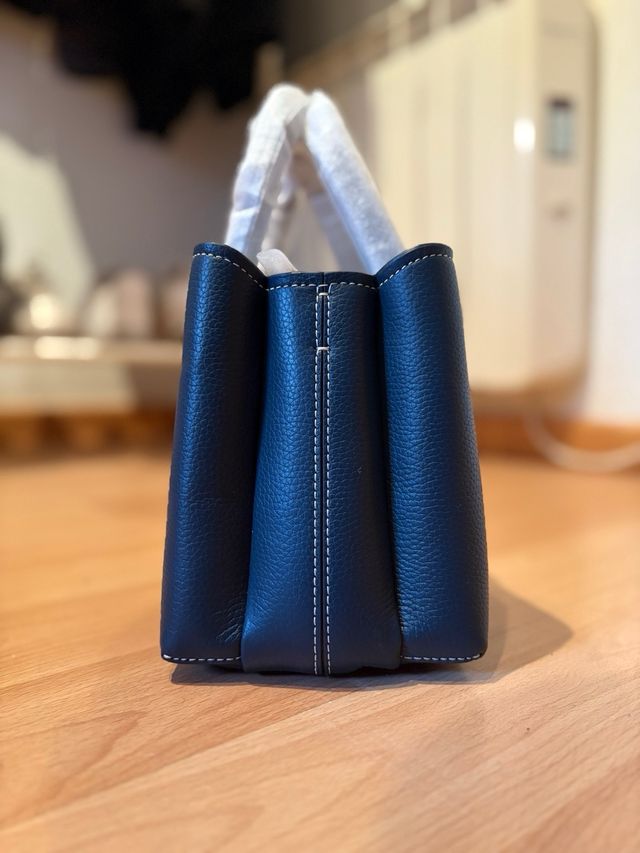 Bolso Michael Kors Flora Mediano Negro/Azul