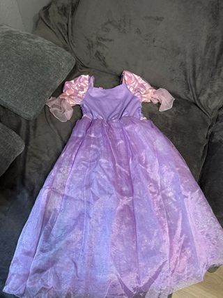 Disfraz Rapunzel Disney Store T. 9/10 Años