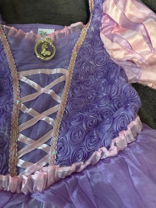 Disfraz Rapunzel Disney Store T. 9/10 Años