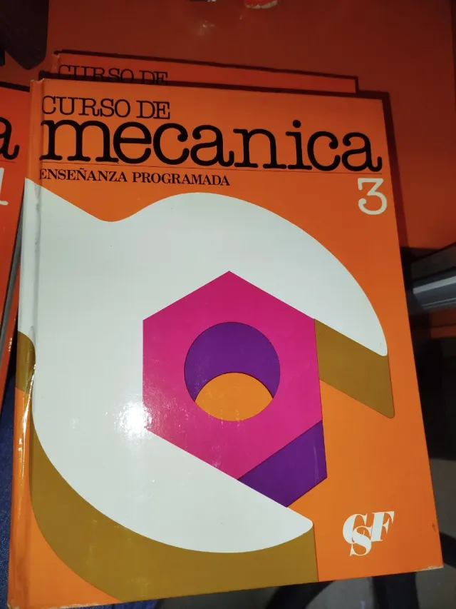 Curso de Mecánica años 80. 3 volúmenes.