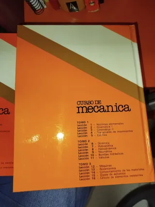 Curso de Mecánica años 80. 3 volúmenes.