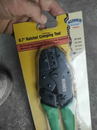 2 Crimpadoras de herramientas