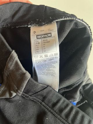 Bañador Nabaiji hombre negro y azul