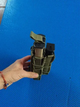 Lote 3 Pouch dobles verdes