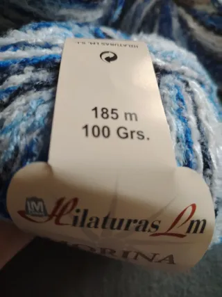 6 ovillos lana Morina Hilaturas LM