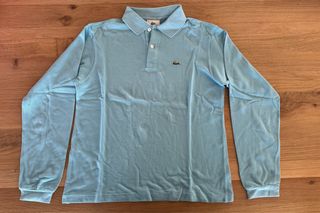 Polo Lacoste maniche lunghe ragazzo tg 14