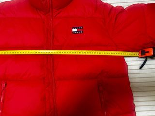 Plumas Tommy Hilfiger Roja Talla L Mujer. 