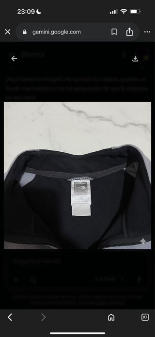 Sudadera The North Face con cremallera