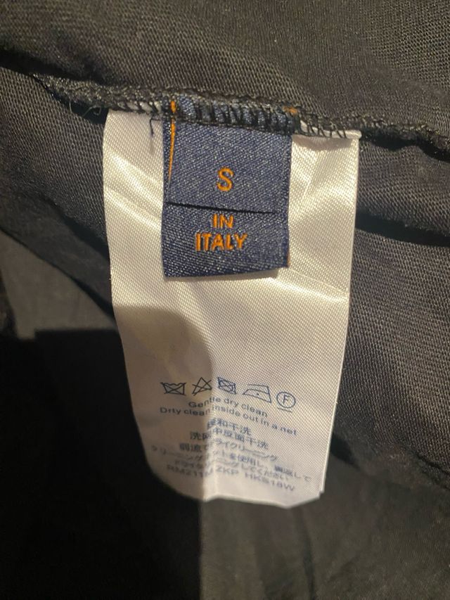 Camiseta Louis Vuitton Talla S Negra