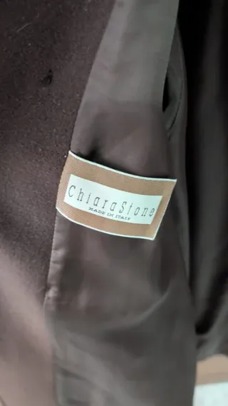 Cappotto donna marrone taglia 40