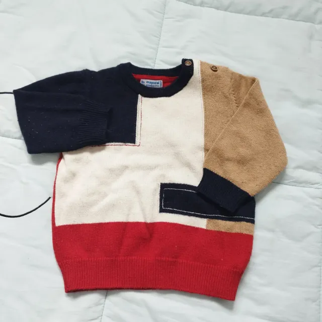 Jersey Mayoral bloques de color