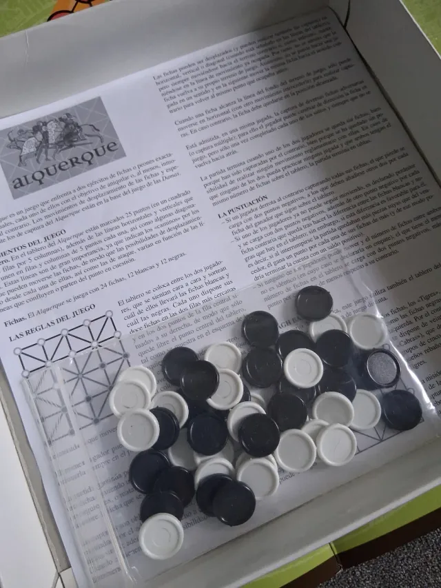 Juego de mesa Alquerque