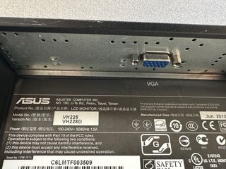 Pantalla ASUS 28 Negra