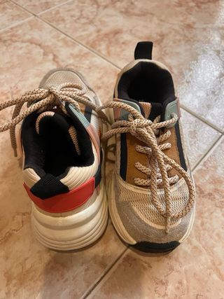 Zapatos niña Zaba talla 31 beige