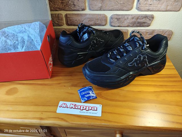 Zapatillas Kappa Krypton Unisex Adulto Negras