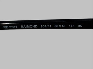 Gafas de sol originales Ray-Ban Negras y Verdes